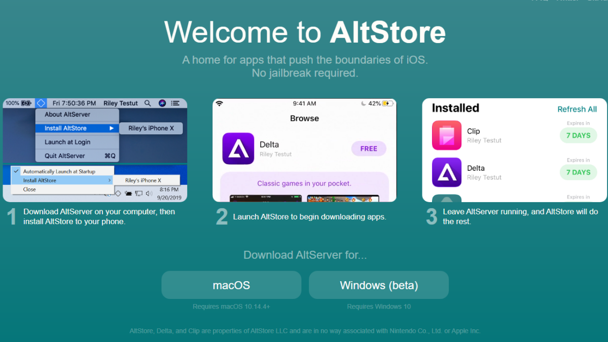 AltStore を使用して NES エミュレータと代替 iOS アプリをインストールする
