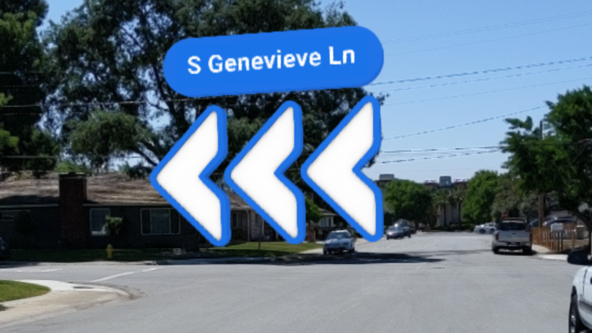 Google マップの新しい AR 徒歩ルートはかなりクールです