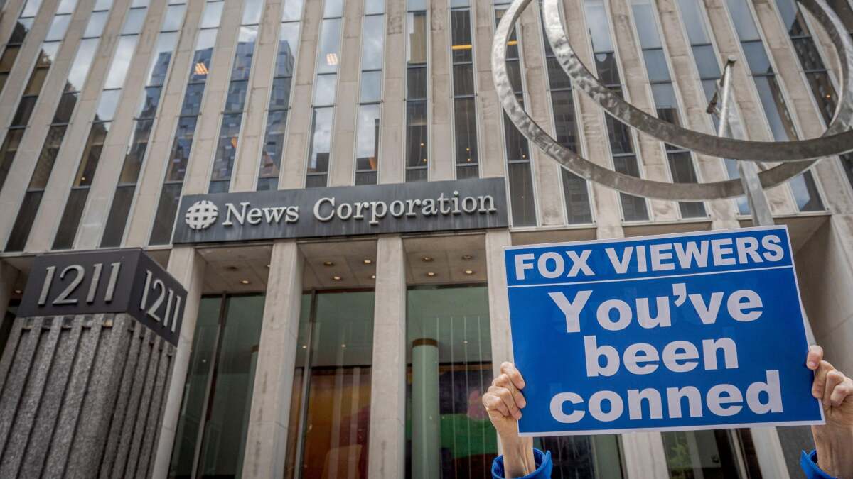 今週人々が間違っていること: FOX ニュースの和解