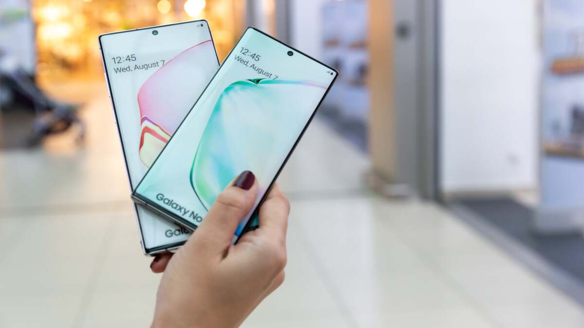 Samsung Galaxy スマートフォンで見栄えの良いスクリーンショットを取得する方法