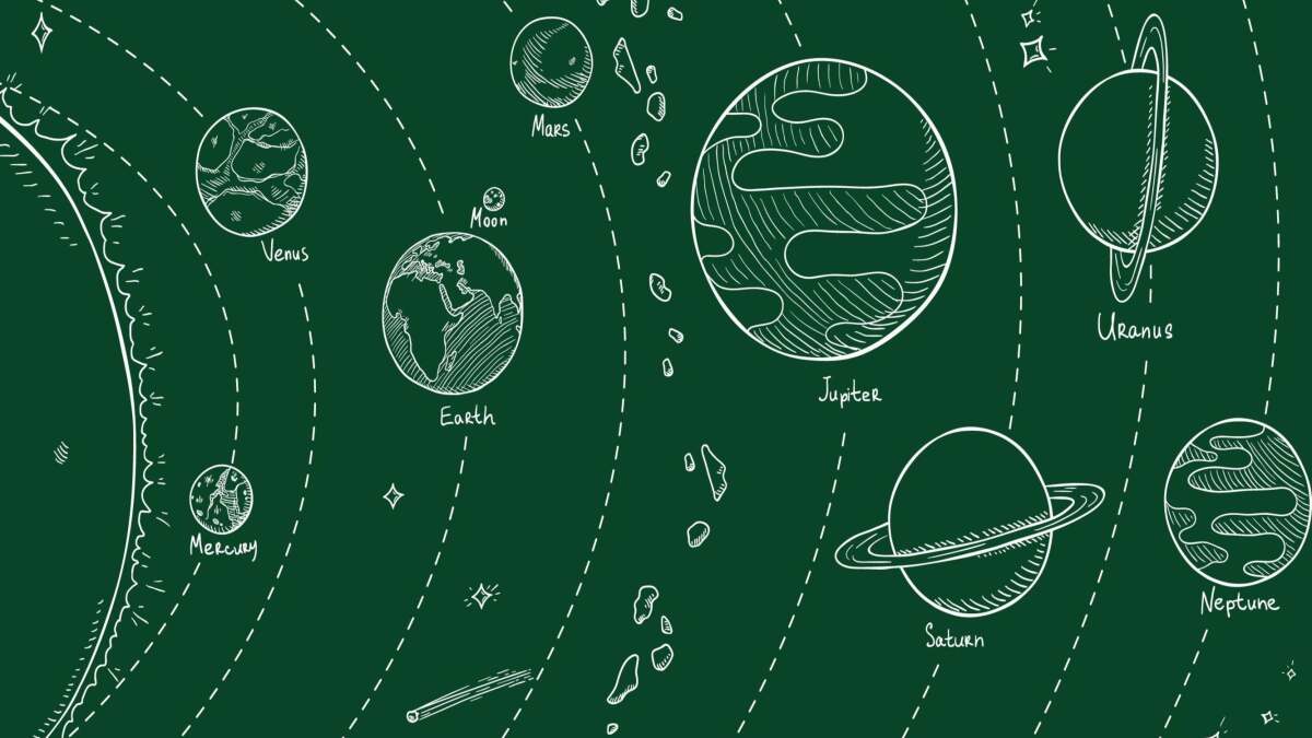 今月、空にたくさんの惑星が並ぶのが見られる時期