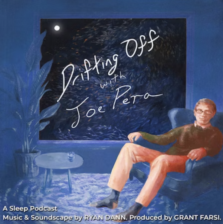 Drifting Off with Joe Pera podcast logo