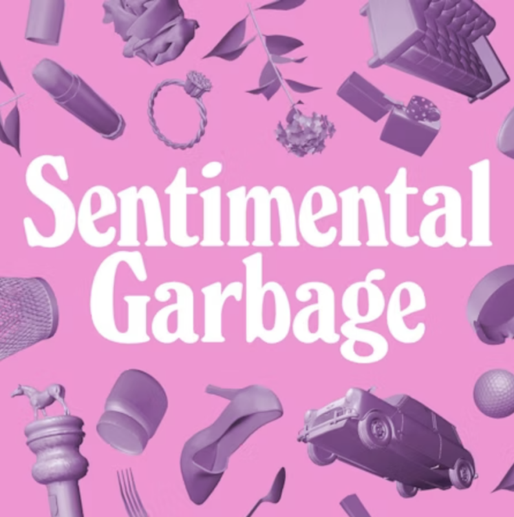 Sentimental Garbage podcast logo