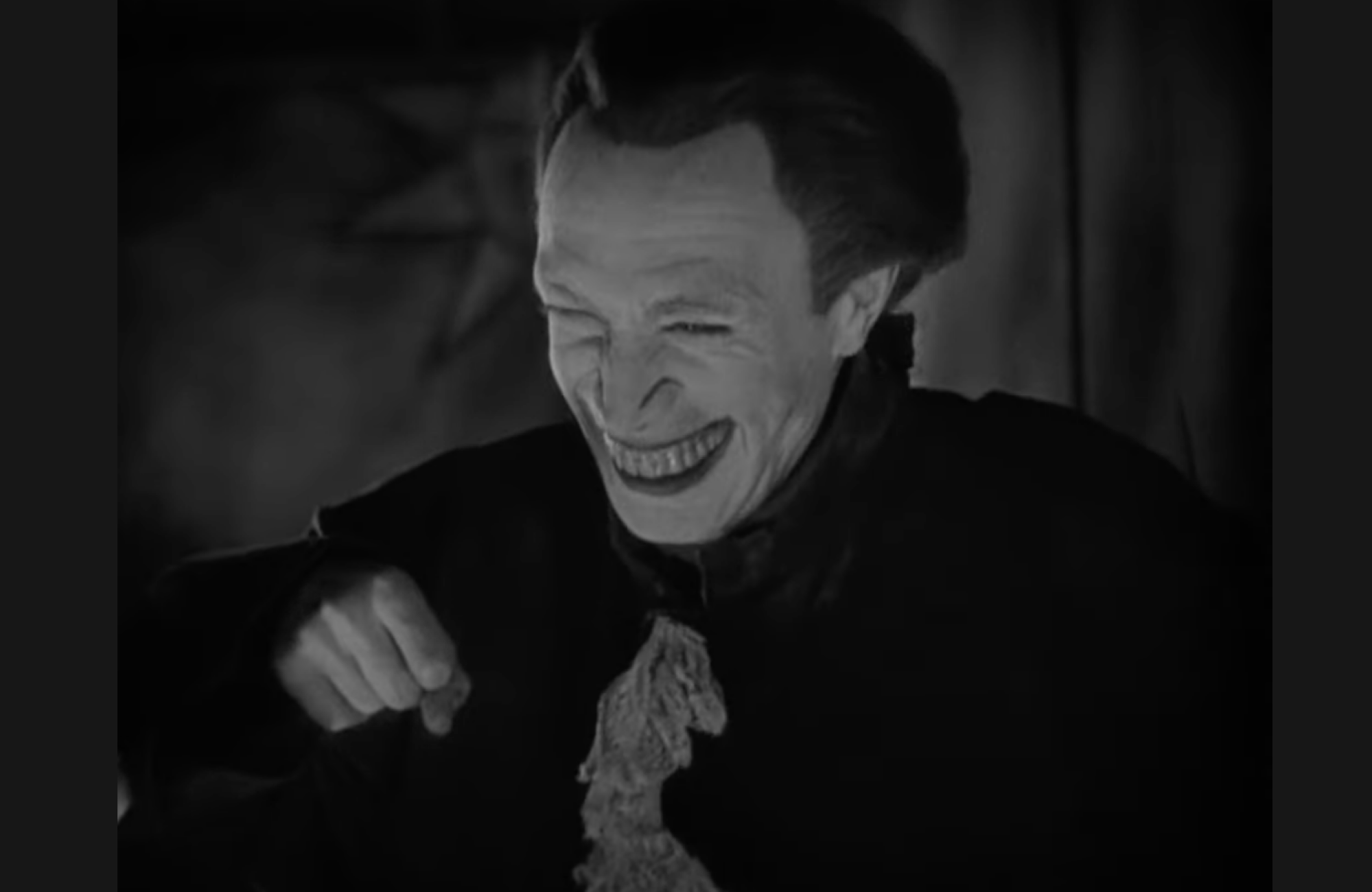 Conrad Veidt in The Man Who Laughs