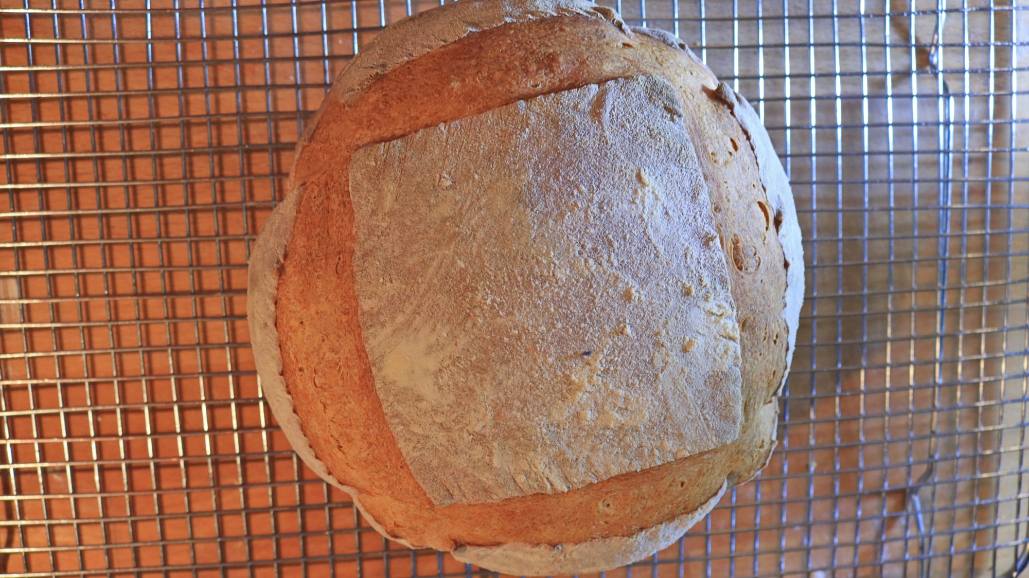 A boule of bread