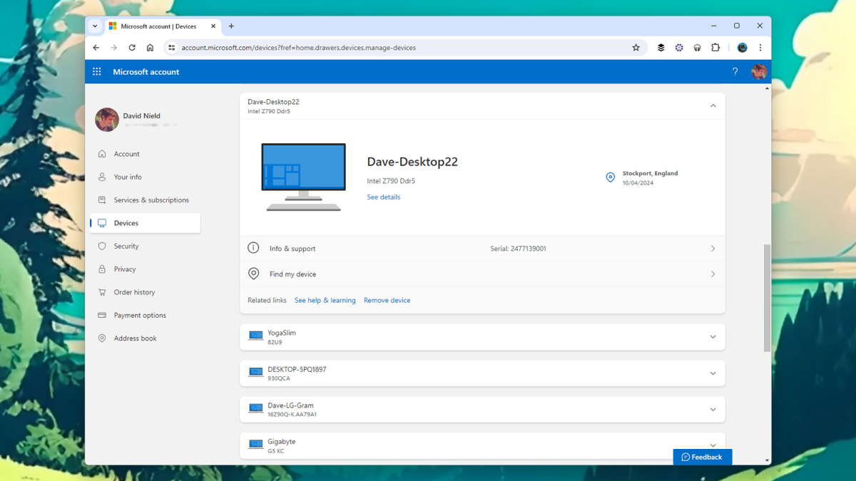 Microsoft アカウントにログインしているすべてのデバイスを確認する方法