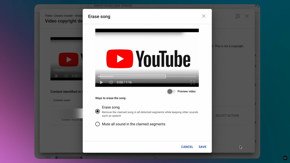 YouTube が AI を使用して著作権で保護された音楽を動画から削除できるようになりました