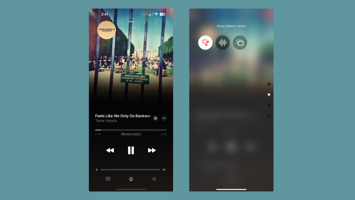 音楽ハプティクスは iOS 18 の最高の隠れ機能の 1 つ