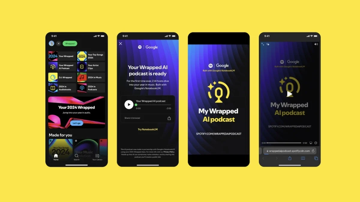 Spotify ラップド 2024 が到来、すべては AI について