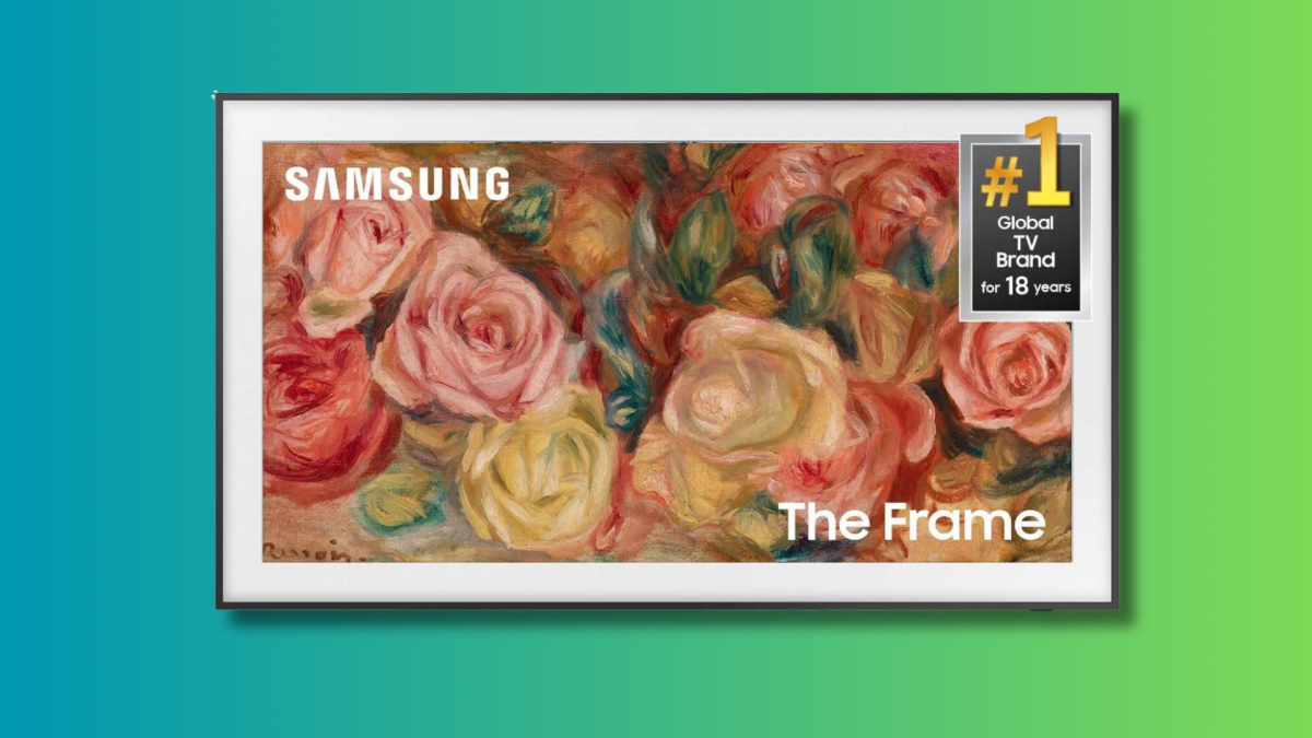 Samsung の The Frame TV が今なら最大 1,000 ドルオフ