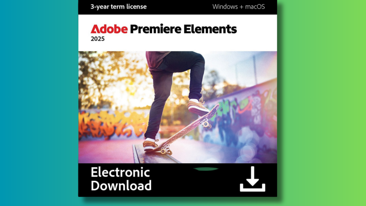 3年間のAdobe Premiere Elements2025を今すぐ100ドルで販売できます
