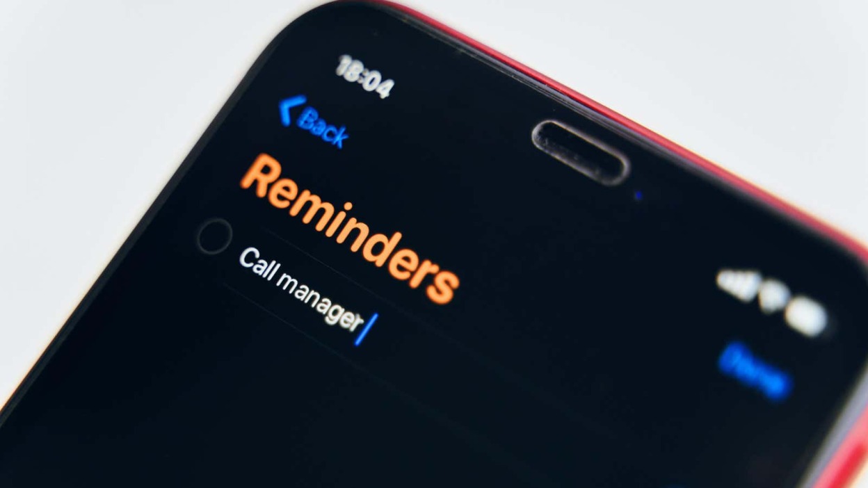 Pin important Reminders lists like iMessage chats