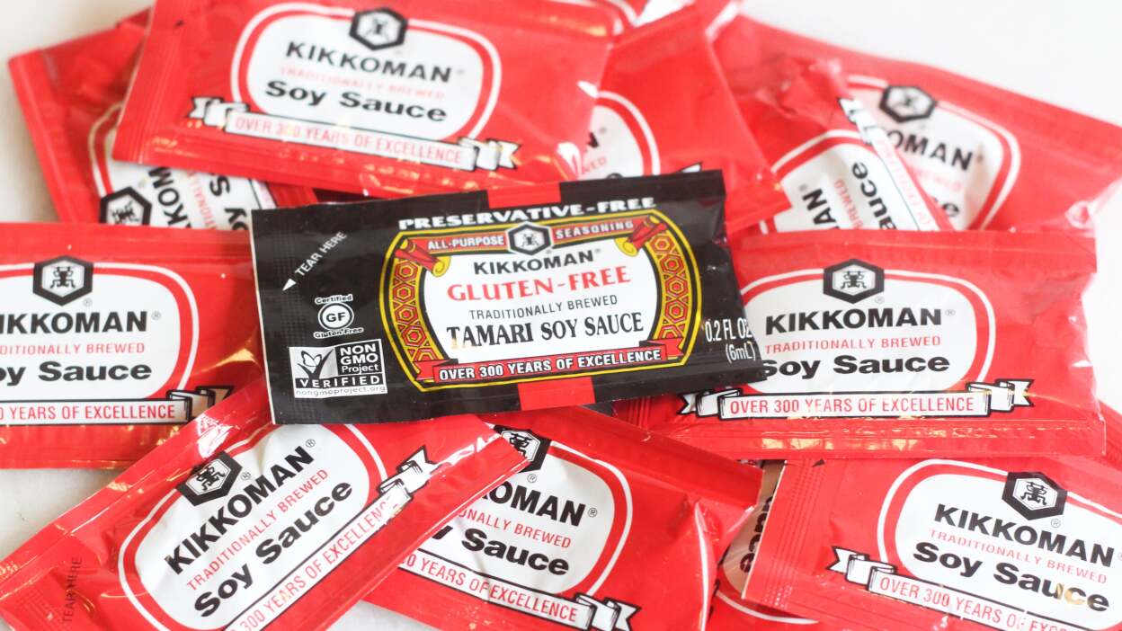 Grocery Store Sushi Soy Sauce Packets