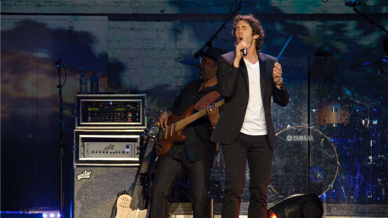 Listen to Josh Groban perform Live at The Greek