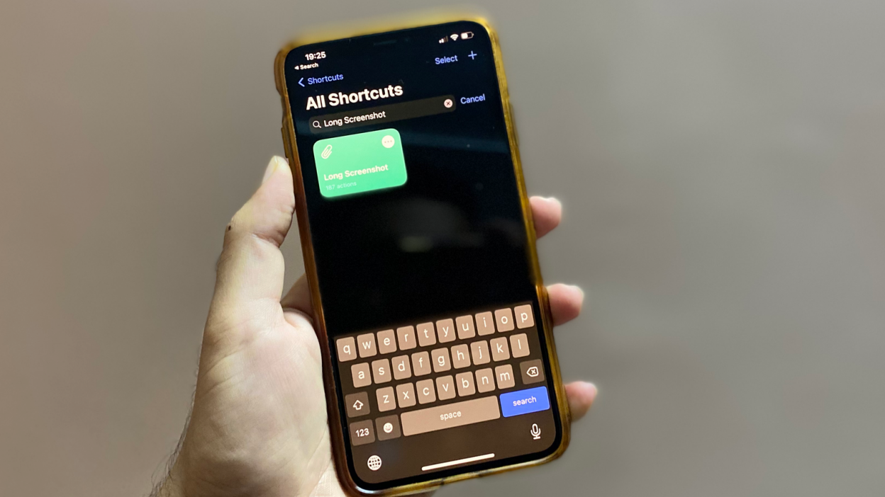 How to take long screenshots on iPhone using the Shortcuts app