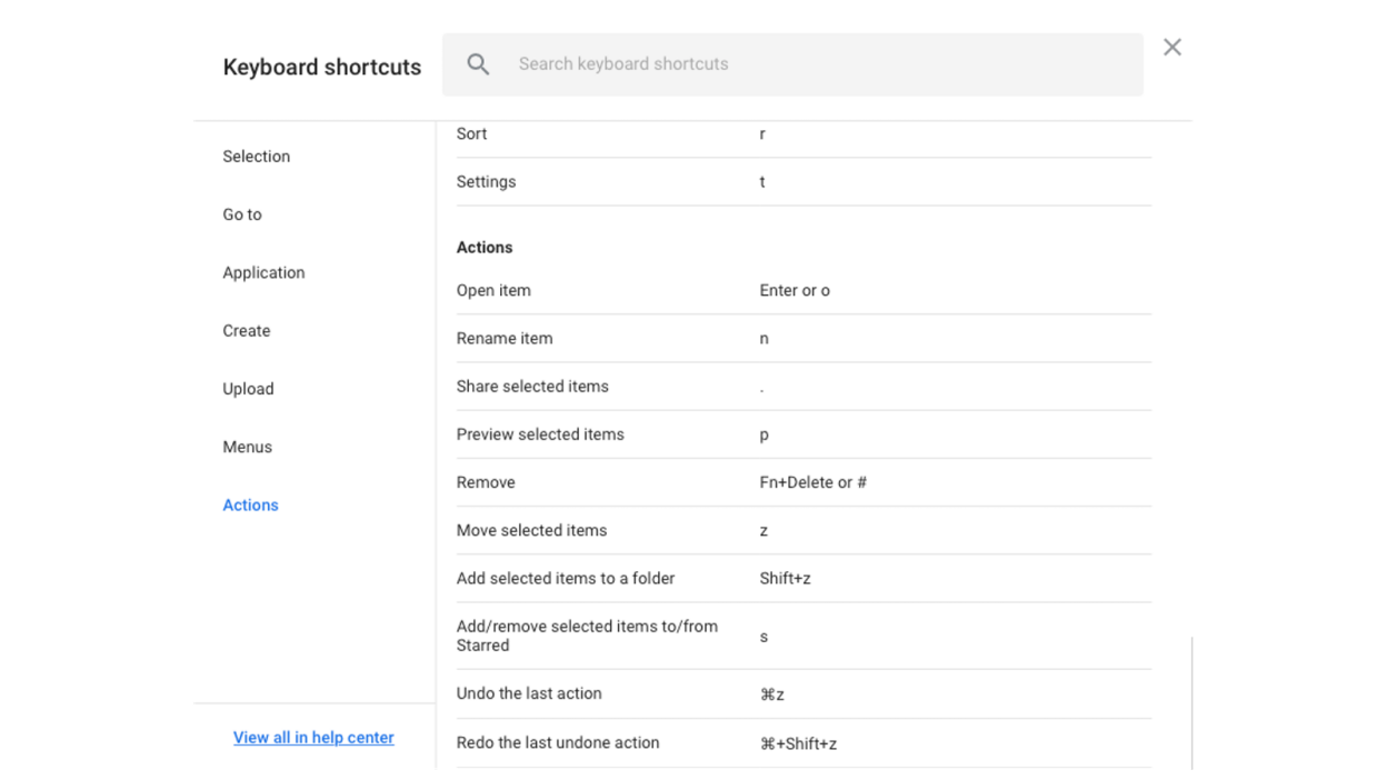 Memorize the most useful keyboard shortcuts