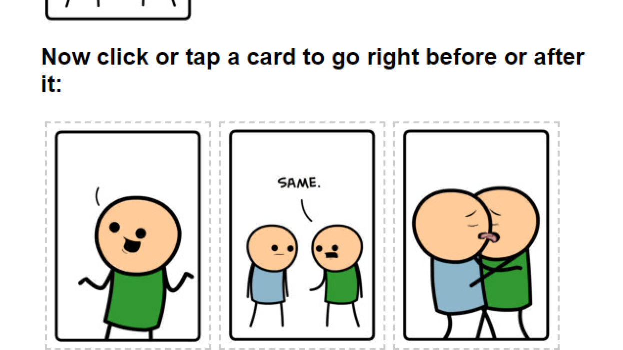 Joking Hazard (at a distance)