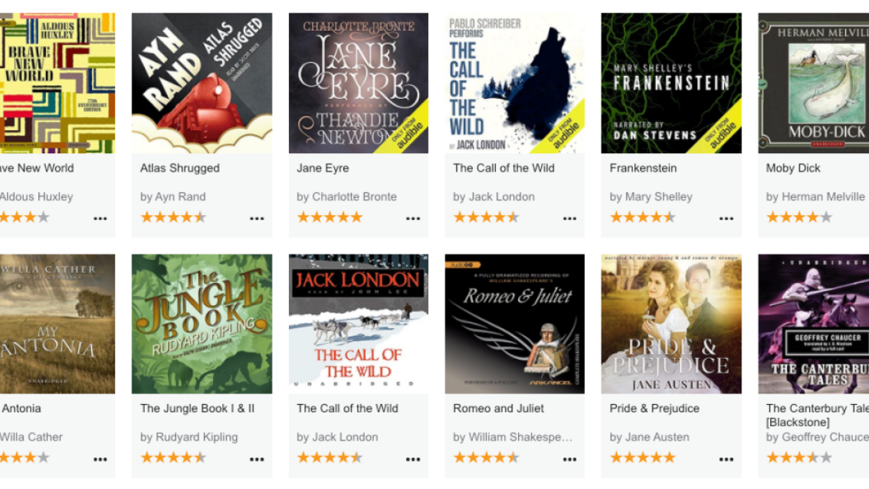 Listen to an audiobook