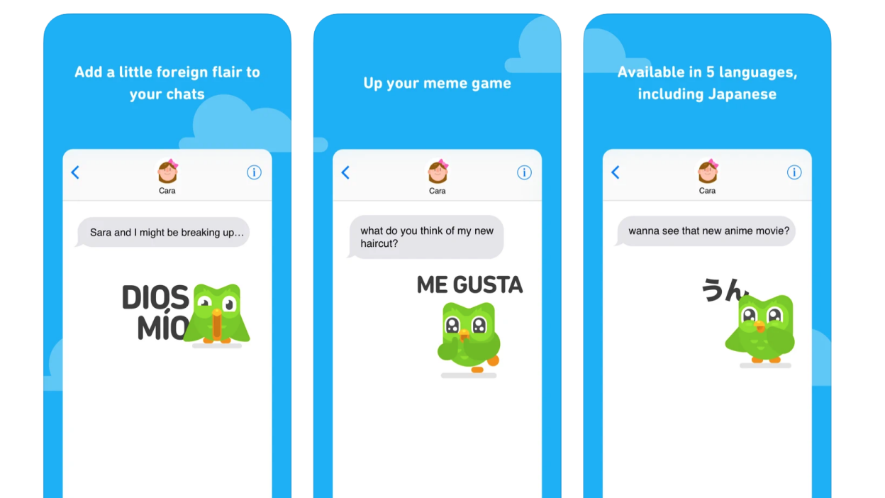 Language learning: Duolingo