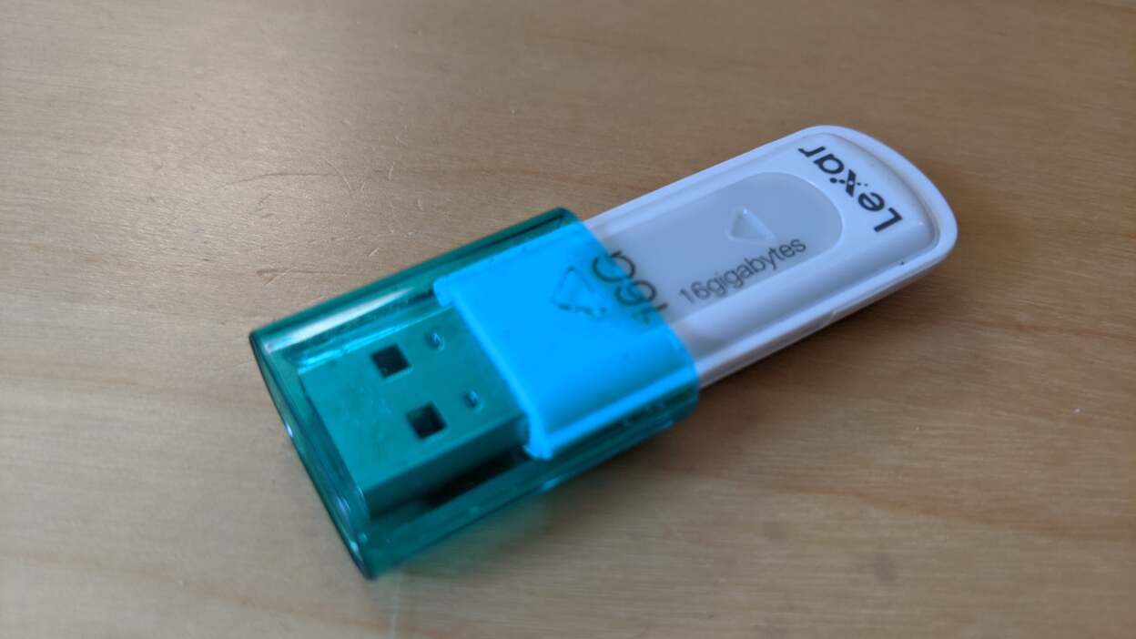 As many cheap USB flash drives as I can find