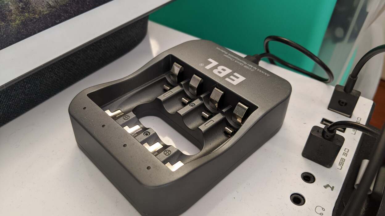 A USB-C battery charger