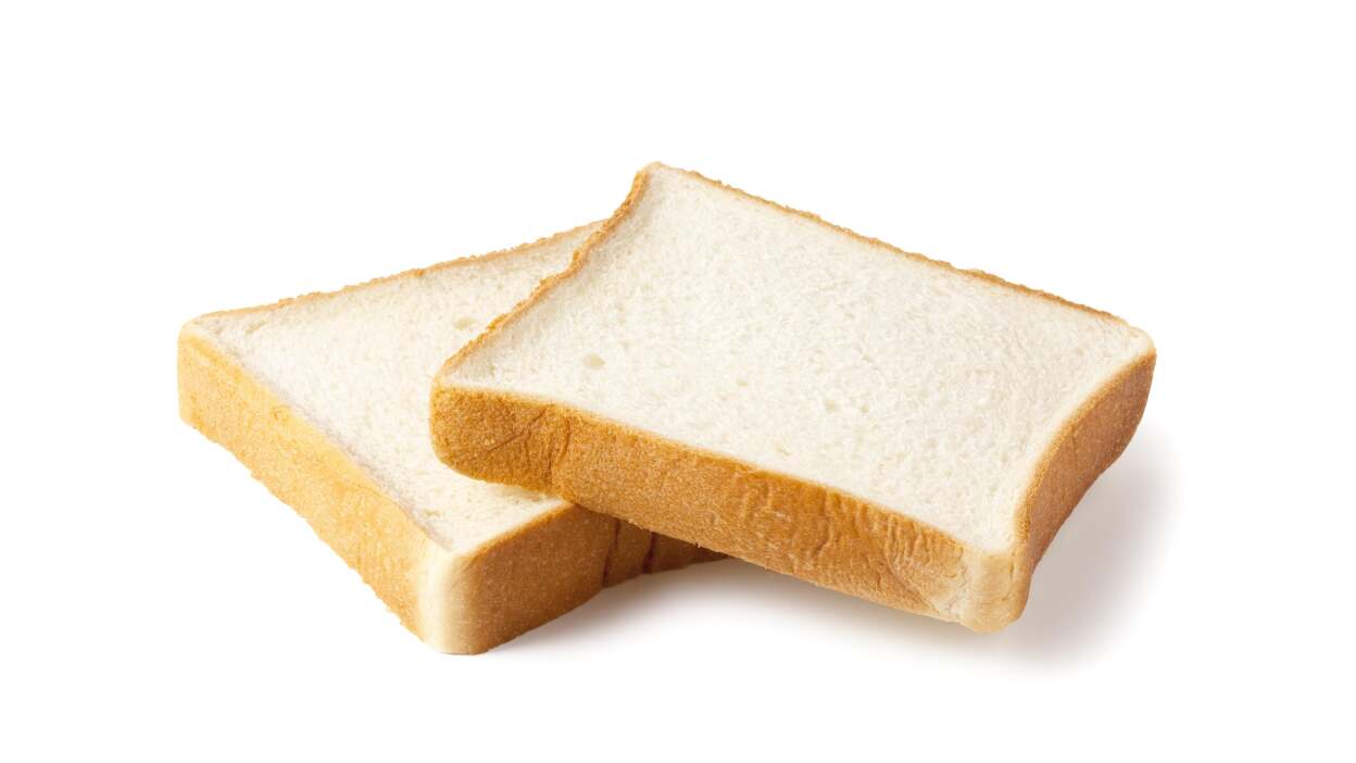 Use a slice of white bread to dust super delicate surfaces