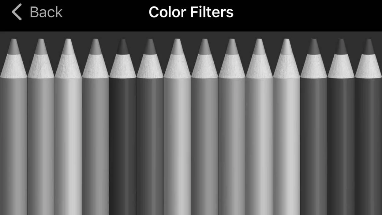 Change your colors to grayscale