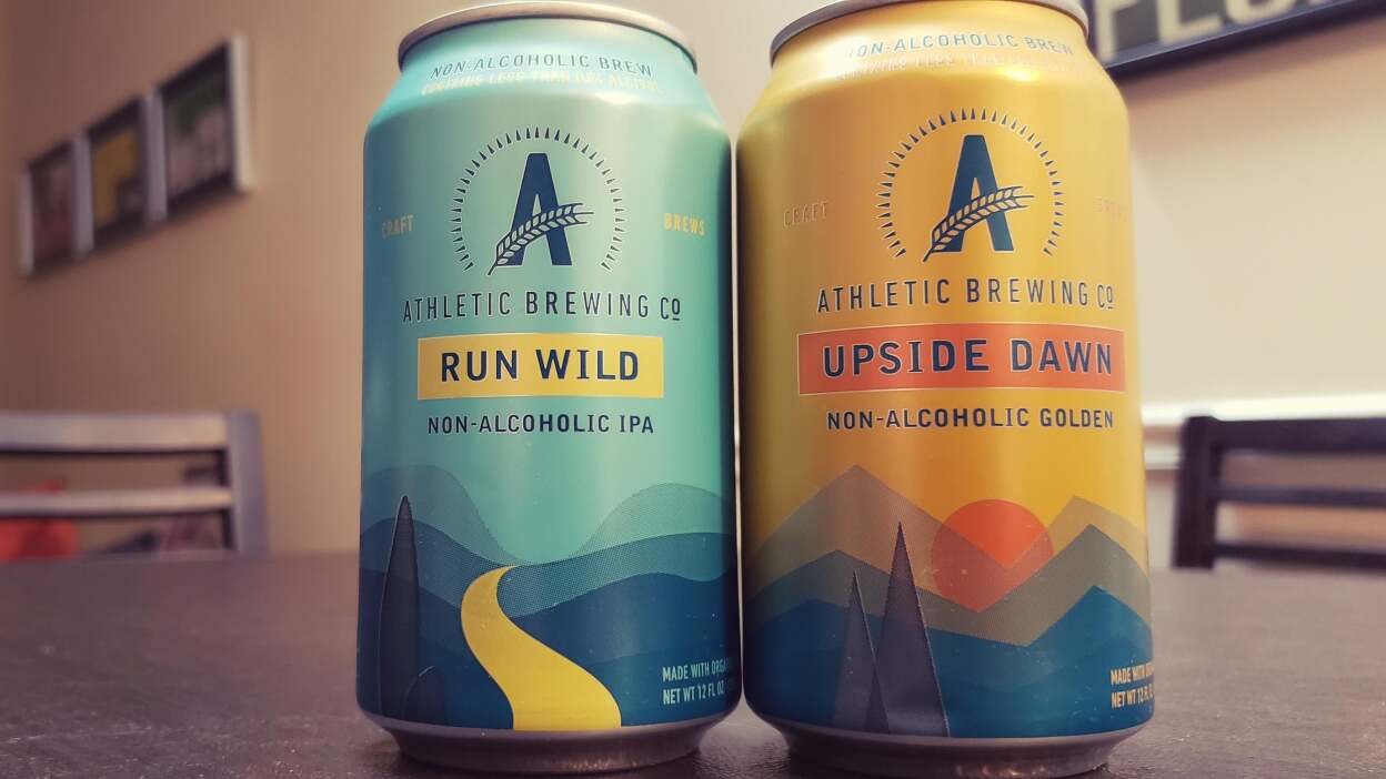  Athletic Brewing Company Upside Dawn Golden