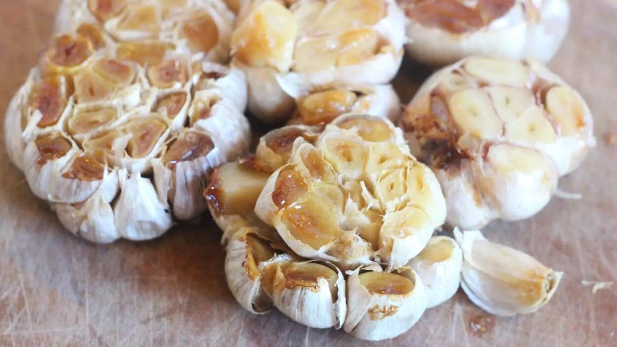 Give every guest their own head of roasted garlic