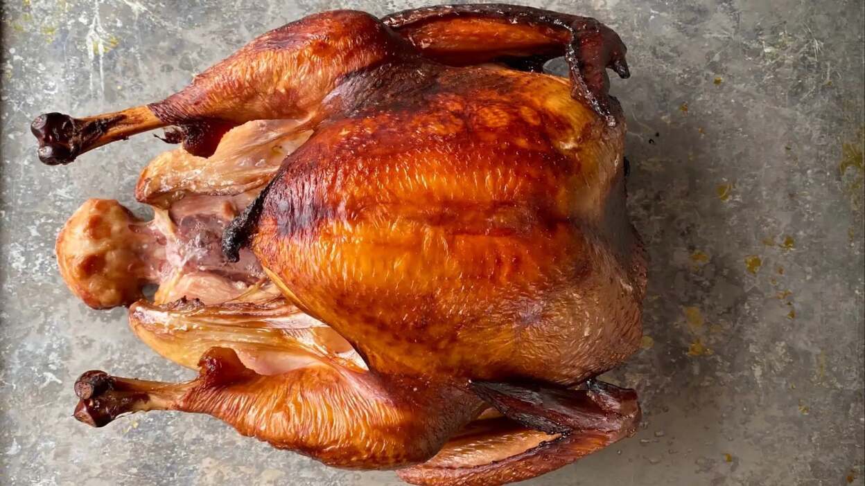 Smoke your turkey the “wrong” way